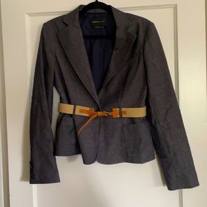 Chambray BCBG blazer. Great for back to work!